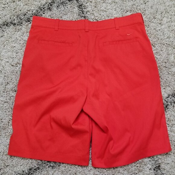 Nike Golf Men Tour Performance Dri-Fit Shorts Size 34 -MISSING BUTTON- - Picture 4 of 7